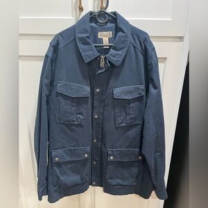 Duluth Trading Co Fire Hose Utility Canvas Jacket, Pockets, Heavy 3xT EUC